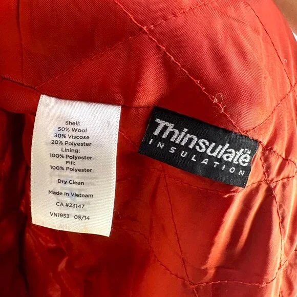 Talbots Wool Blend Hooded Coat - Picture 6 of 10